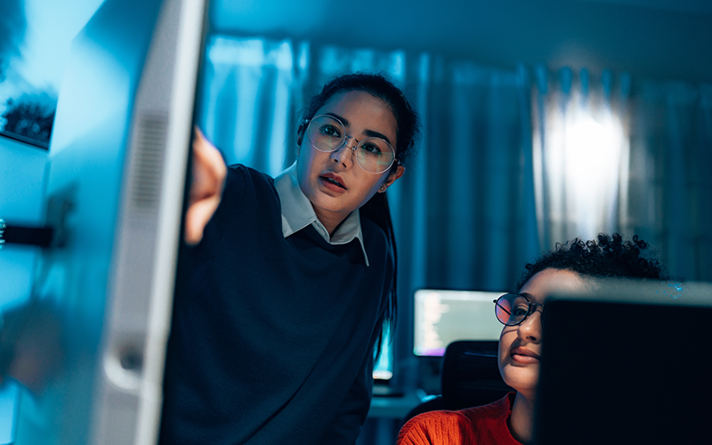 Asian programmer